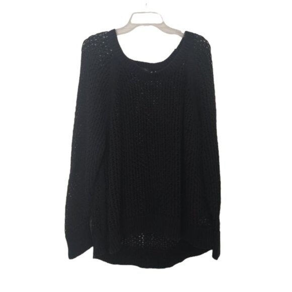 Jessica Simpson Knitted Sweater Women's Size 3X Black - Picture 2 of 11